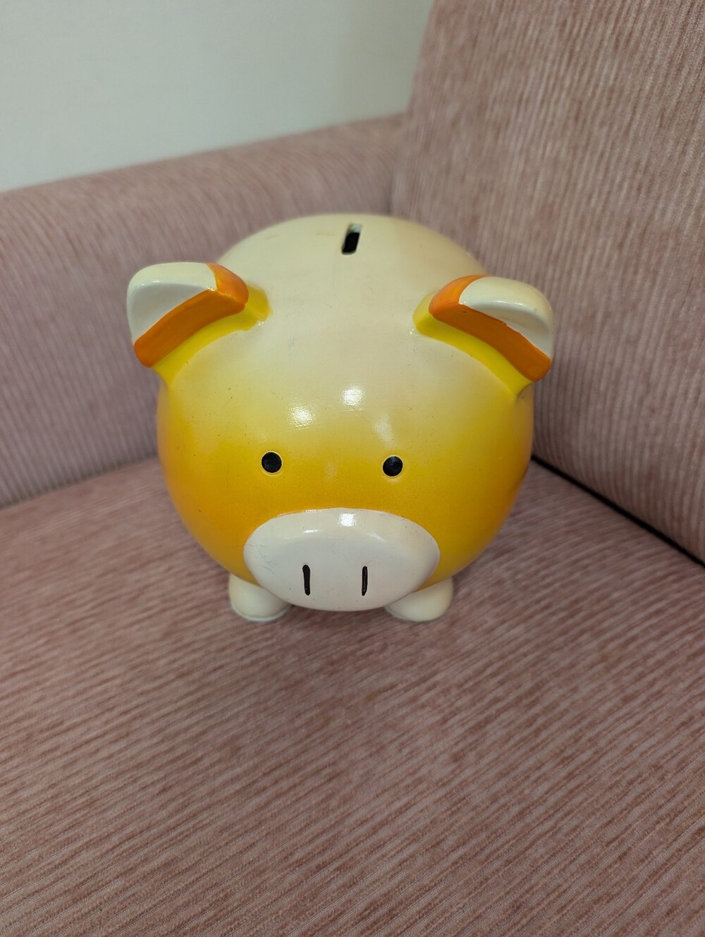 Target Yellow Ceramic Piggy Bank